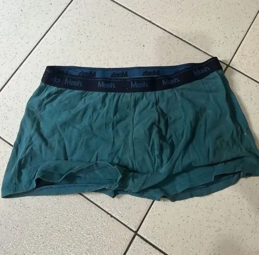 Cueca usada G azul