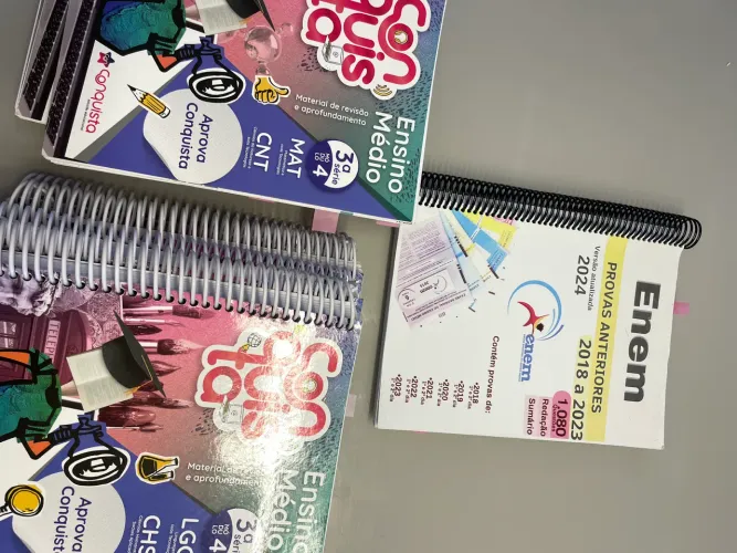 Livros para enem e vestibulares 