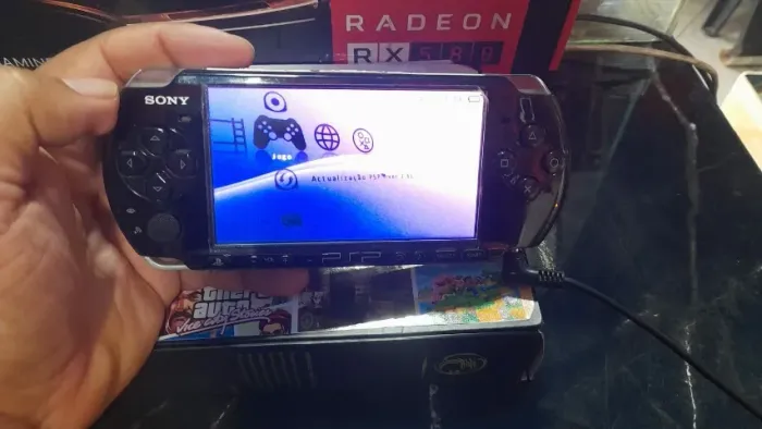 PSP 3001 desbloqueado cartão de 8GB