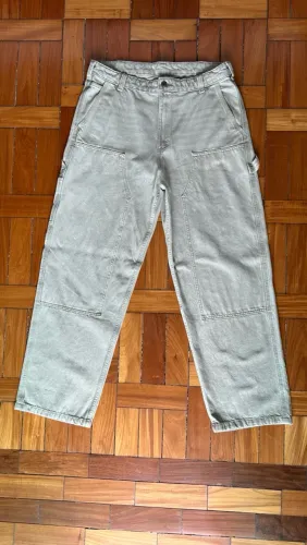 Calça carpinteiro Zara masculina