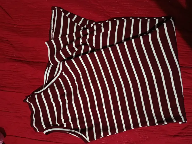 Vestido listrado