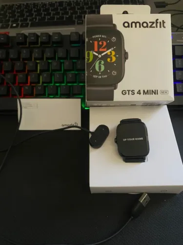 Amazfit GTS 4 Mini New Original - GPS, Prova d'Água e Alexa