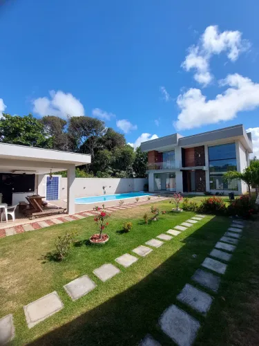 Casa aluguel linha verde Jacuípe Guarajuba temporada praia