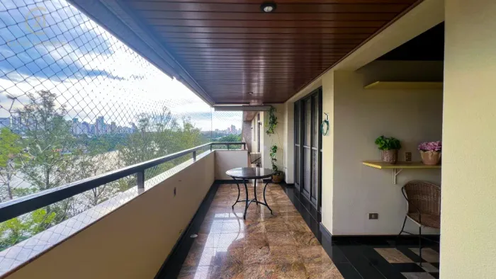Apartamento para alugar em Londrina, Caiçaras, com 3 suítes, com 240 m², Maison Lac Leman
