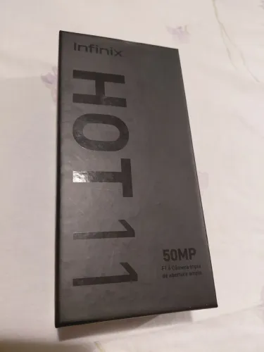 Vendo celular hot 11 132G vai com capa película e na caixa