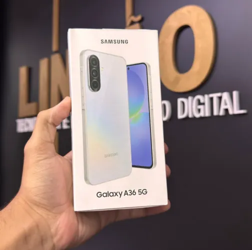 LOJA FÍSICA. SAMSUNG GALAXY A36 5G 128GB E OUTROS MODELOS PARCELADOS NO BOLETO