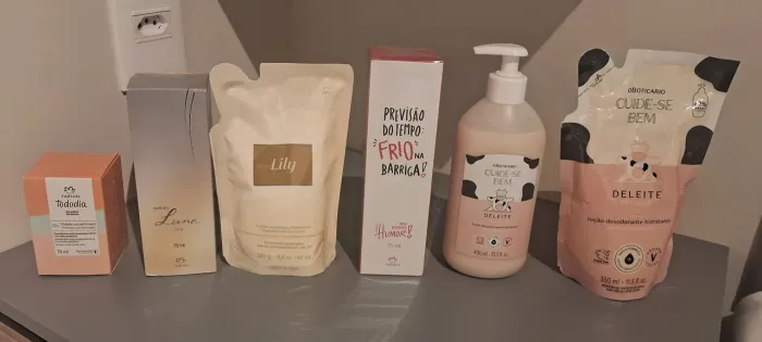 Produtos Natura e Boticário