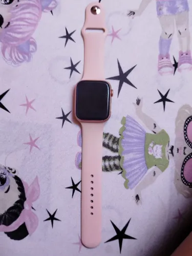 Relógio semi-novo smartwatch Rosa