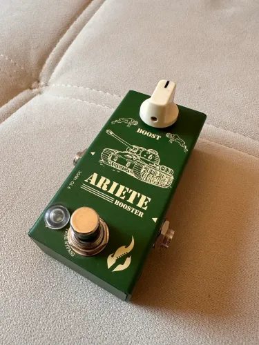 Pedal Ariete Booster Fire Custom Shop