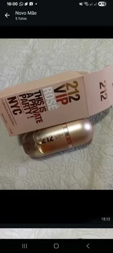 Vendo Perfume Original 212