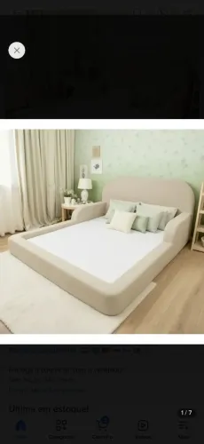 Cama casal little duck ,sem colchão