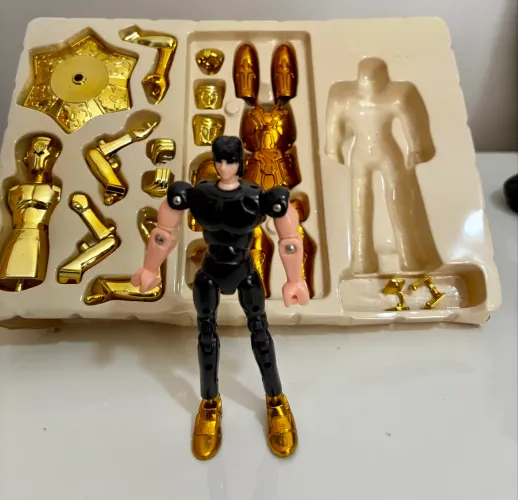 Cavaleiro do zodíaco gêmeos bandai anos 2000