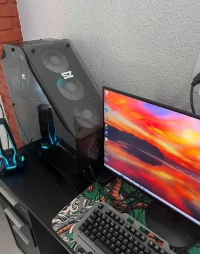 PC GAMER TOP + MONITOR + PERIFÉRICOS - TUDO INCLUSO