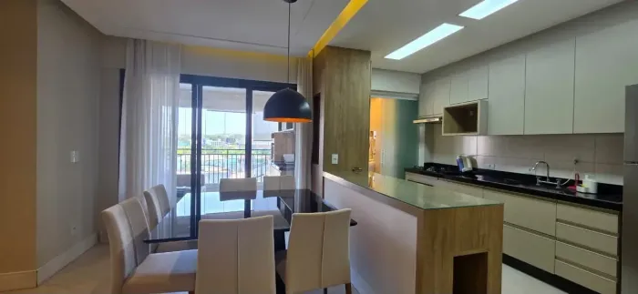 APARTAMENTO COM 3 QUARTOS E MOBILIADO NO CONDOMINIO THE PARK VIEW NA VILA ALMEIDA EM INDA