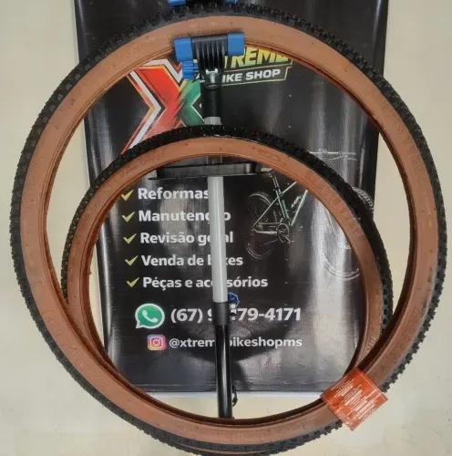 Pneu Servis tyres aro 29 faixa marrom (2.1)