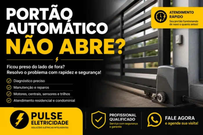 Portao Automatico nao abre