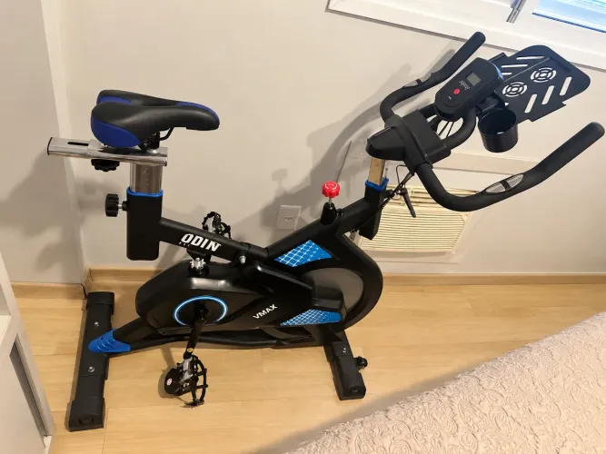 Bicicleta Spinning Odin Fit VMAX 13kg - Estado de Nova