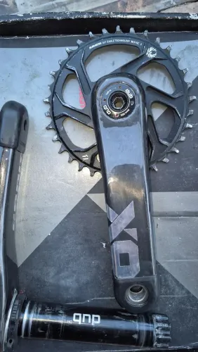 Pedivela sram x0 dub em carbono zero