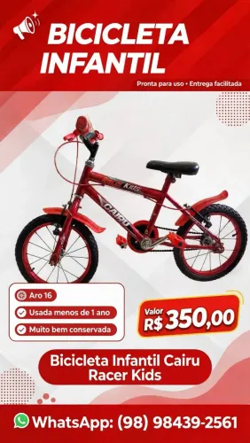 Bicicleta infantil