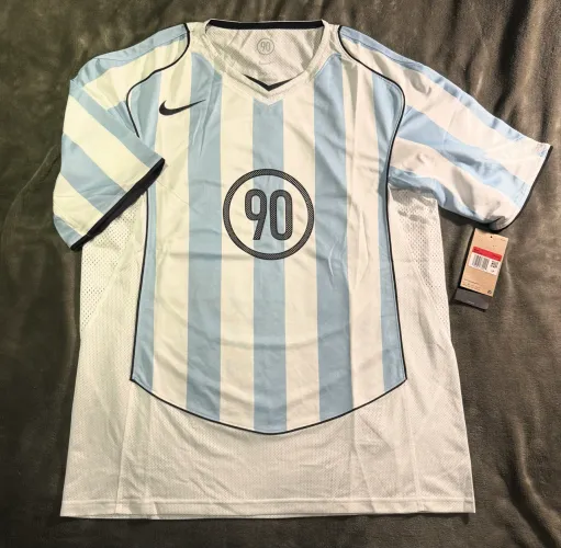 Camisa Argentina 2004 - Total 90 - Na etiqueta