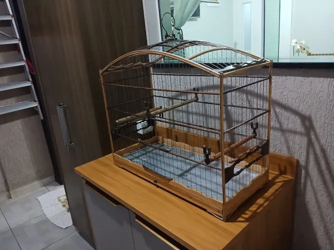 Gaiolaozinho malha grossa inox