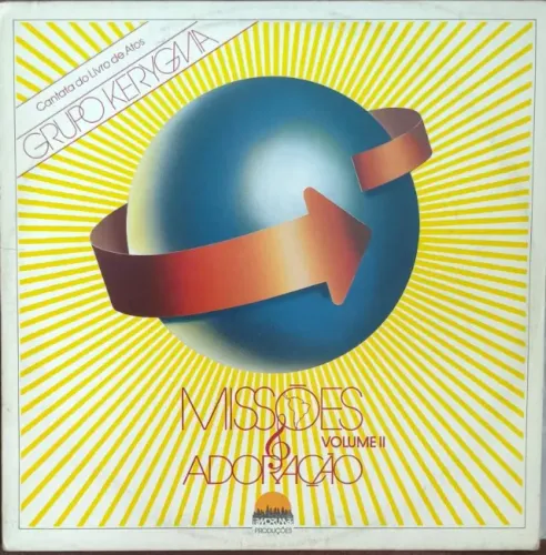 LP Disco de Vinil Gospel Evangélico Guilherme Kerr e IBM - Missões e adoração Vol. 2