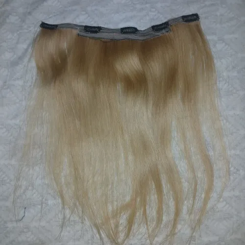 Cabelo humano brasileiro na tela aproximado 54 gramas e 42 cm