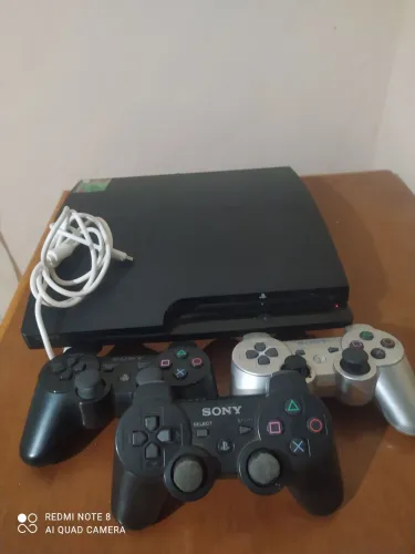Playstation 3 + Controles + Jogos!! Preço Baixo pra Hoje