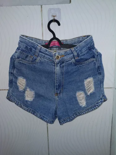 Lote de Shorts Jeans Feminino N:36
