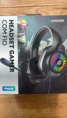 Fone Gamer Headset Com Fio 