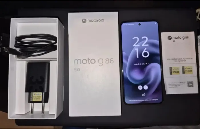 Vendo aparelho celular Moto G86 seminovo