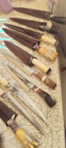 Faca Artesanal para Churrasco e Coleção