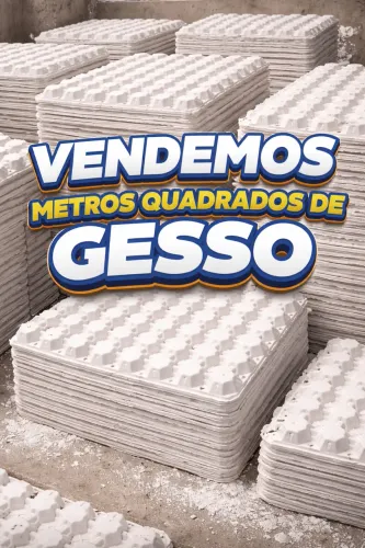 VENDA DE GESSO POR METRO QUADRADO - QUALIDADE E PREÇO TOP!
