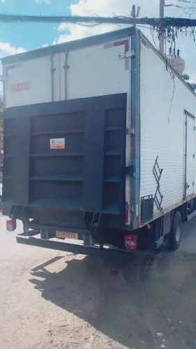 Plataforma elevatória de carga truck, toco e 3/4