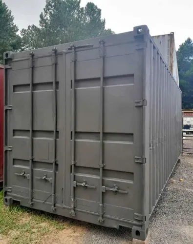 Container tratado ( transporte com munck) 