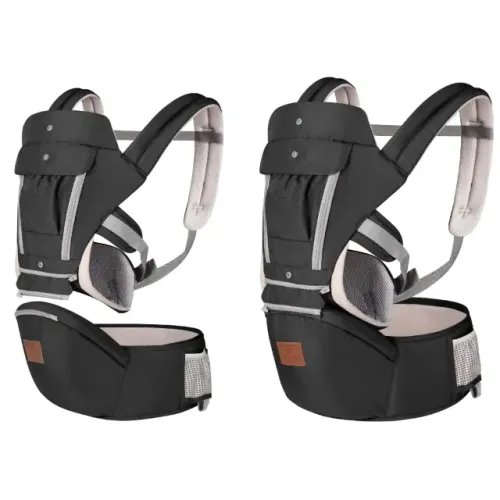 Canguru Ergonômico Bebê 12 posições com bolso 3 em 1