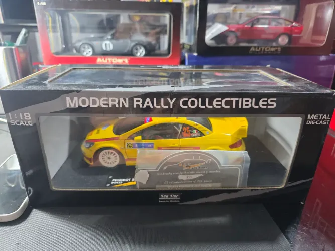 Miniatura 1:18 Pegeout 207 S2000 novo Marca Sun Star