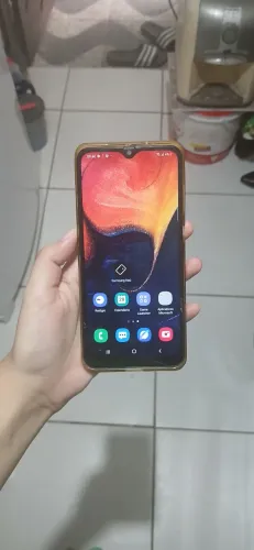 Samsung Galaxy A50 128GB - Funcionando - Com avarias