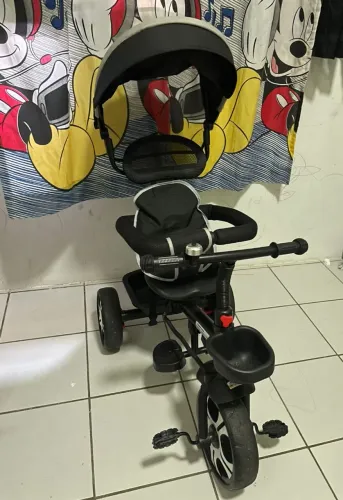 Carrinho de Passeio e Triciclo 2 em 1