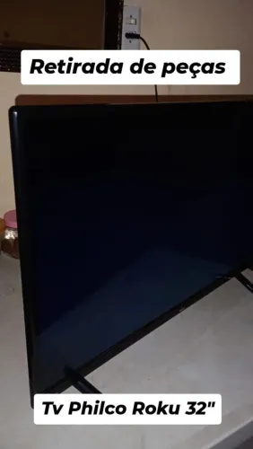 Tv com defeito Philco Roku 32 polegadas 