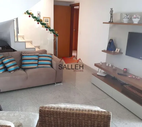 Cobertura, 3 quartos, 2 suites, 3 vagas