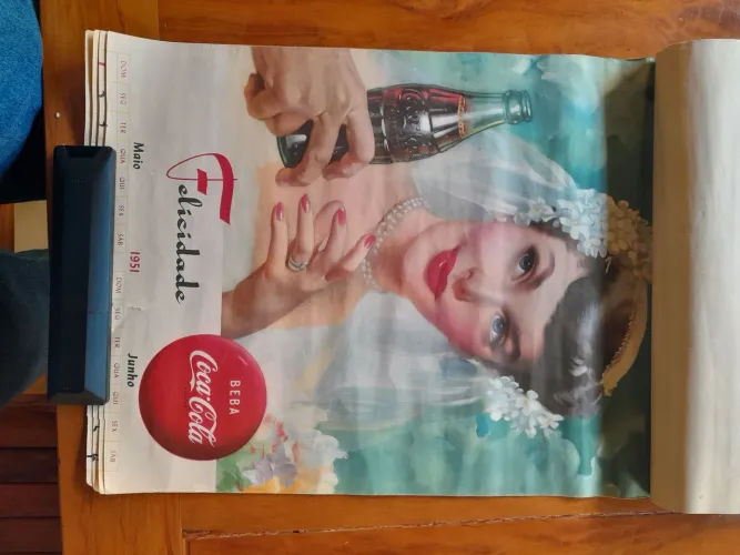 Calendário coca cola