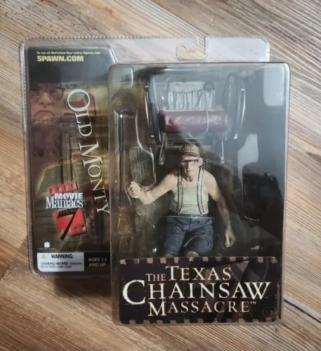 ? OLD MONTY - THE TEXAS CHAINSAW MASSACRE | MOVIE MANIACS | McFARLANE