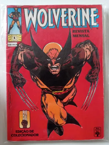 Rara revista n 1 do Wolverine da editora abril em excelente condiçoes