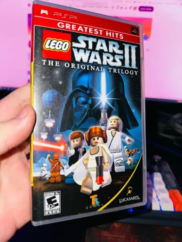 jogo original para psp - lego star wars 2 the original trilogy greatest hits