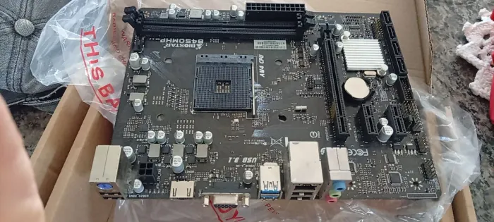 Placa mãe AM4 B450MHP Biostar