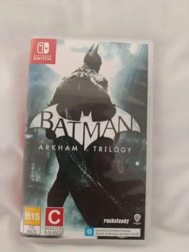 Batman Arkham trilogy versão switch