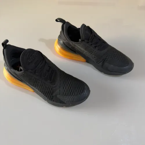 TÊNIS NIKE AIR MAX 270 BLACK ORANGE ORIGINAL