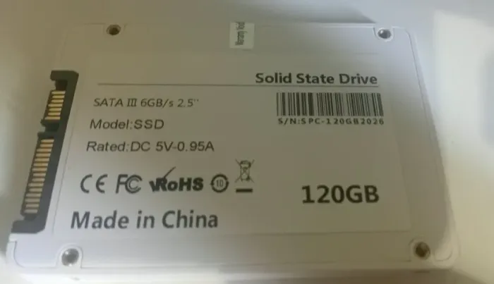 SSD sata usado 100% saudavel 120GB