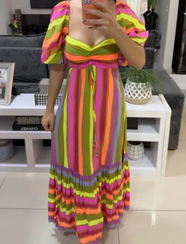 Vestido Farm M - 100% algodão